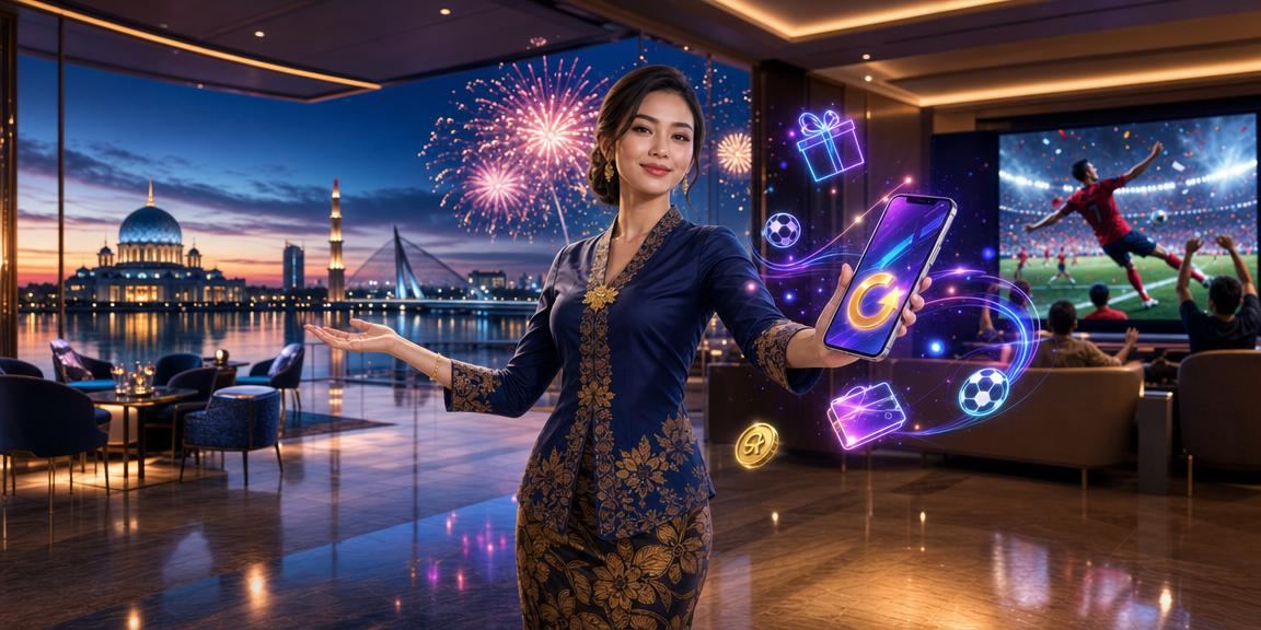 Pemain menikmati rebat dan bonus taruhan bola sepak diriwan88 di Putrajaya